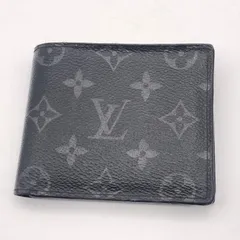 【中古】LOUIS VUITTON ポルトフォイユ マルコ NM モノグラムエクリプス 2つ折り財布 M62545　ルイヴィトン[17]