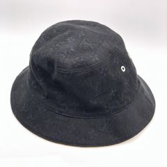 VUITTON 新品 デニム帽子 モノグラム ダミエ・ライン - メルカリ