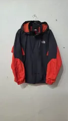 ノースフェイス ブラック/オレンジ ウィンドブレーカー ジャケット