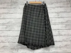 BURBERRY グレー BURBERRY London ／スカート／ラップスカート／FX040-025／グレー／Mサイズ