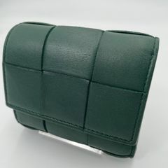 極美品✨ボッテガヴェネタ カードケース マキシイントレ 緑 近年モデル