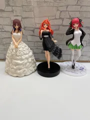 【N3-18】◇ 五等分の花嫁　中野二乃　制服　SSスーパープレミアム　中野　三玖　SS 中野五月　フィギュア　まとめ売り　3点セット