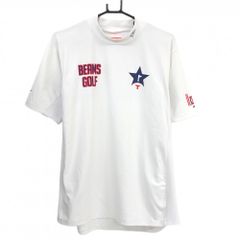 BEAMS GOLF ビームスゴルフ モックネック ロゴ L 半袖シャツ メンズ