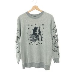 HYSTERIC GLAMOUR スウェット 袖カットアウト 星柄 ヒスガール - メルカリ