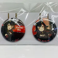 【飾磨店】 中古 缶バッジ賞 大神ミオ(ノーマル) 缶バッジセット 「一番くじ ホロライブ ～Villain Style～」