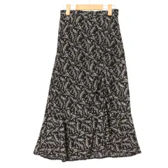 EVERY.VERY NICE CLAUP ナイスクラップ 通年 花柄 フラワー 総柄★ フレア マーメイド ロング スカート Sz.F レディース