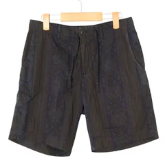 SHIPS シップス 春夏★ ペイズリー風 デザイン柄 ハーフ ショート パンツ Sz.S メンズのサムネイル