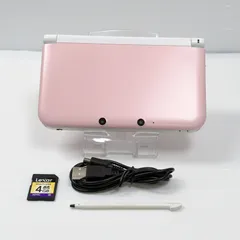 極美品 ニンテンドー 3DSLL ピンクホワイト 遊べるセット 動作確認済み Nintendo ds 3dsll 3DS LL 任天堂  管理番号M1507