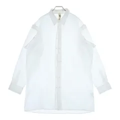 Ground Y (グラウンドワイ) BROADCLOTH DETACHABLE SLEEVE SHIRT ブロードクロス デタッチャブル ロングスリーブ コットンシャツ ホワイト GJ-B07-002のサムネイル