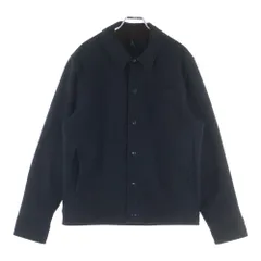 BANANA REPUBLIC (バナナリパブリック) 襟コーデュロイ ボタンロングジャケット ブラック 815244-01のサムネイル