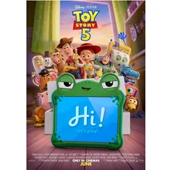 送料込　トイストーリー5　アメリカ劇場用 オリジナル 両面 ポスター　69cmｘ104cm