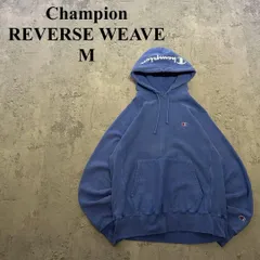 【Champion】チャンピオン（M）リバースウィーブ＊プルオーバーパーカー＊フードロゴ＊ヘビーウェイト＊胸ロゴ＊