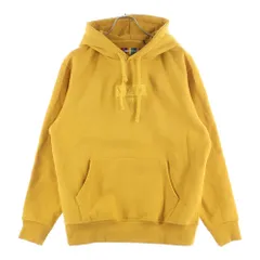 KITH (キス) 17AW × VOGUE 125th Anniversary HOODIE ヴォーグ 125周年記念限定 フロントロゴ プルオーバースウェットパーカー フーディ イエロー KH2156のサムネイル