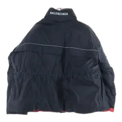 BALENCIAGA (バレンシアガ) WRAP PARKA ラップ マルチポケット ジップアップ ダウンジャケット ブラック 751715 TN019 1000のサムネイル