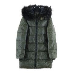 美品 デュベティカ カッパー ダウンコート ファー ロング丈 M パープル