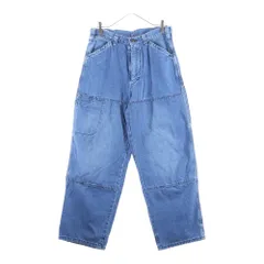 ISAMU KATAYAMA BACKLASH (イサムカタヤマバックラッシュ) ×LEE JELT DENIM PAINTER PANTS リー ドローストリング ジップフライ デニムペインターパンツ インディゴ LB0552のサムネイル