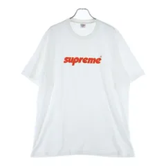 SUPREME (シュプリーム) 24SS Pinline S/S Print Tee ピンライン プリント 半袖Tシャツ カットソー ホワイト