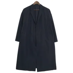 COMME CA ISM コムサイズム 春夏 ベルト付き★ レーヨン チェスター コート 羽織り Sz.9 レディース 紺 ネイビーのサムネイル