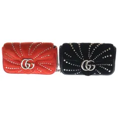 GUCCI (グッチ) GG MARMONT SUPER MINI GIFT BOX GGマーモント スーパーミニギフトボックス ショルダーバッグ4個セット