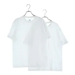THE NORTH FACE (ザノースフェイス) S/S FD PACK TEE ロゴエンブロイダリー クルーネック 半袖 フラッシュ ドライ パック Tシャツ カットソー ホワイト NT32542