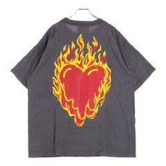 送料込 glamb ステンドグラスTシャツ 半袖 ハート ビッグT L - メルカリ