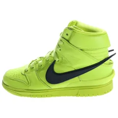 NIKE (ナイキ) ×AMBUSH DUNK HIGH FLASH LIME アンブッシュ ダンク フラッシュライム ハイカットスニーカー ネオングリーン US10/28cm CU7544-300のサムネイル