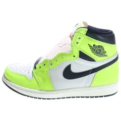 NIKE (ナイキ) AIR JORDAN 1 HIGH OG VOLT VISIONAIRE エアジョーダン 1 ボルト ヴィジョネア ハイカットスニーカー イエロー/ホワイト US9.5/27.5cm 555088-702