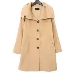 VICKY ビッキー 秋冬★ アンゴラ ウール ビッグカラー コート Sz.1 レディースのサムネイル