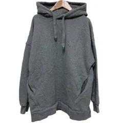 美品 CLANE クラネ HOODIE BIG SWEAT フーディー パーカー サイズ2 グレー レディース 古着 中古 USEDのサムネイル