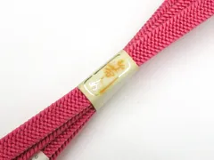 【京松】和装小物 帯締め 帯締 未使用 平組 美品 r8w03-96