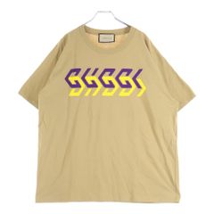 グッチ GUCCIミラープリントTシャツベージュメンズ新品 未使用 XS 【M 