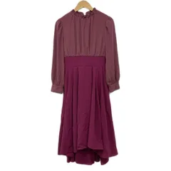 Emiria Wiz(エミリアウィズ) ワンピース サイズM レディース美品  - ライトピンク×ピンク 長袖/ロング