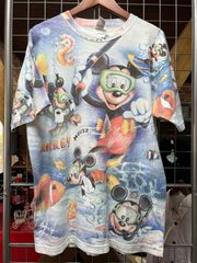 Disney ファインディングニモ Tシャツ 00s ディズニー レア 総柄