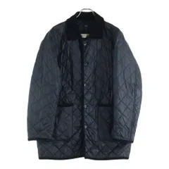 SHIPS (シップス) Quilted Jacket カシミヤ混 キルティングジャケット ブラック 801-45-0029のサムネイル