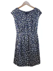 k03250423077　La scene privee　9AR　紺色×ベージュ×白　Sサイズ程度　ワンピース or ドレス　ワンピース　通年