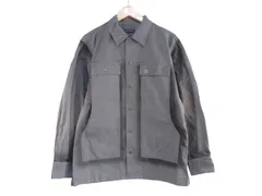k03250416084　ABAHOUSE　サイズ表記無し　グレー×濃いグレー　　アウター　カバーオール/ワークジャケット　通年
