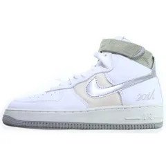 NIKE (ナイキ) 【観賞用 2002年製】 AIR FORCE 1 HIGH L/M 20TH エアフォース1 20周年 ハイカットスニーカー ホワイト US8/26cm 302347-102