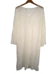 k03250415045　ブランド名不明　Mサイズ　White　　トップス　その他アウター　春夏