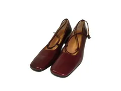 k03250415044　TRUSSARDI　23.5㎝　Red　　シューズ　パンプス　通年