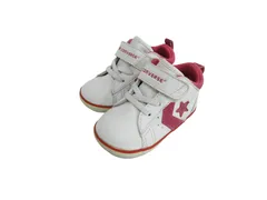 k03250410055　★converse、コンバース　13.0cmEE　白×ピンク　　シューズ　スニーカー　通年