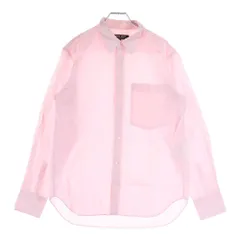 COMME des GARCONS HOMME DEUX (コムデギャルソン オムドゥ) 19SS AD2018 スタンダードカラー 長袖シャツ ピンク DC‐B042のサムネイル