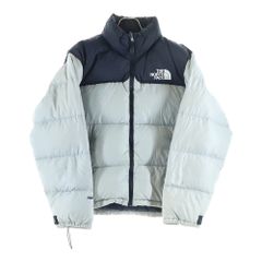 THE NORTH FACE (ザノースフェイス) NUPTSE ヌプシ ジップアップダウンジャケット グレー/ブラック