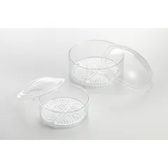 クリアなレンジ蒸し器 目皿付 (4003101)のサムネイル