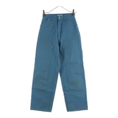 AURALEE (オーラリー) 22AW COTTON OILED CANVAS PANTS コットン オイルド ダブルニーパンツ ブルー A22AP020Cのサムネイル