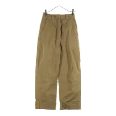 Acne Studios (アクネ ストゥディオズ) マルチポケット ステッチデザイン ジップアップ ストレートパンツ ブラウン MADYA CO C AS PSS18のサムネイル