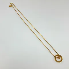 【姫路東店】 中古 VERSACE | ヴェルサーチ ネックレス グリークリング メデューサネックレス 1008767 ゴールド 【135】のサムネイル