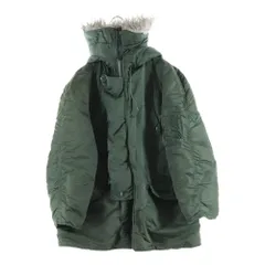 ALPHA INDUSTRIES (アルファ インダストリーズ) N-2B PARKA USA製 ファーフーデッド フライトジャケット カーキ 1615-573-8335