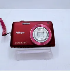【❗️✨Nikonコンデジ✨❗️】COOLPIX S4100 レッド 5倍ズーム NIKKORレンズ ジャンク✨簡易清掃・現状品‼️