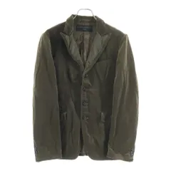 COMME des GARCONS HOMME (コムデギャルソンオム) 15AW AD2015 ベルベット マルチボタン テーラードジャケット ブラウン HP-J016