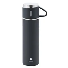 CC コップ付きボトル 450ml ブラック (CC-23)のサムネイル
